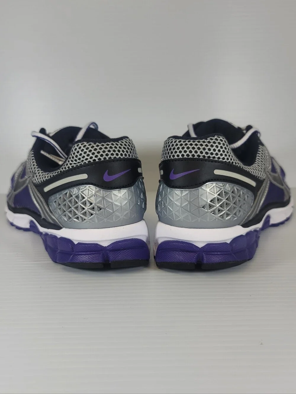 Mens Size Nike Air Zoom Vomero 5 Metallic Silver Court Purple Shoes Sneakers